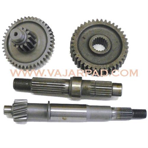 Gearbox shaft wear  mainshaft and layshaft