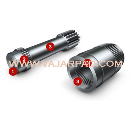 TRANSMISSION GEAR AND SHAFT